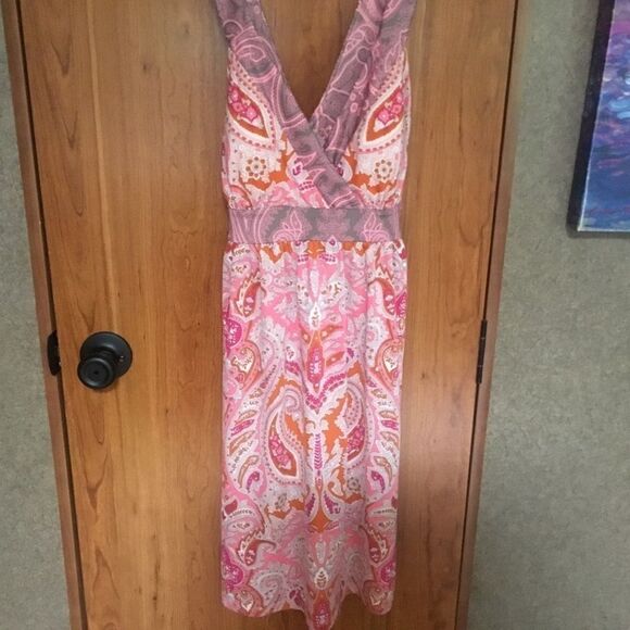 NWT. INC Brand Women’s Sz P Print Sleeveless Dress - Picture 2 of 11
